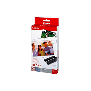 Canon KC36IP  Cartucho de Tinta y Papel Fotográfico