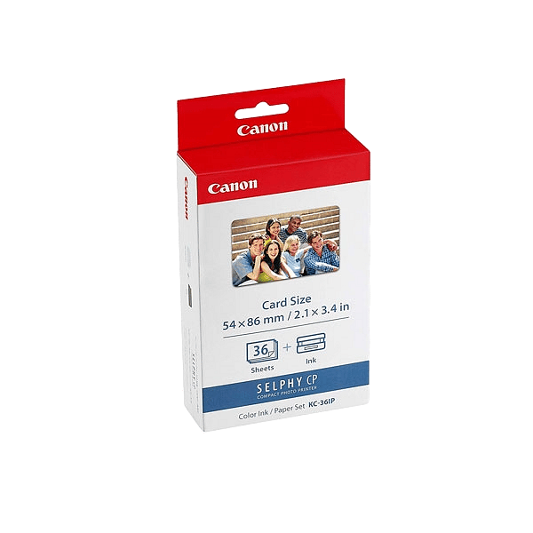 Canon KC36IP  Cartucho de Tinta y Papel Fotográfico