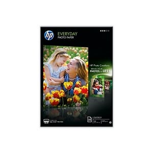 HP Papel fotografico semisatinado 25 Hojas 210x297mm  Papel