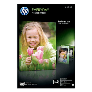 HP Papel fotogáfico 100x150mm 200gm2 satinado  Papel