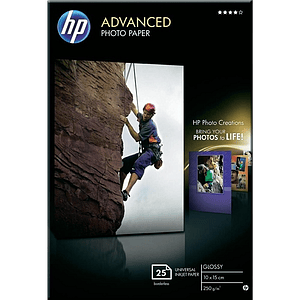HP Advanced Glossy Photo Paper  Papel