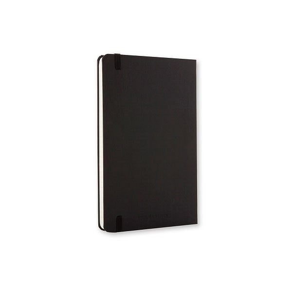 Moleskine Cuaderno Classic Rayas Tapa Dura Negra Talla M