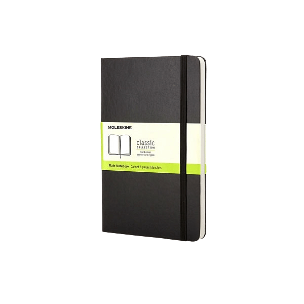 Moleskine Cuaderno Classic Liso Tapa Dura Negra Talla L