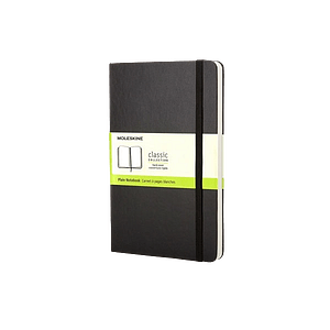 Moleskine Cuaderno Classic Liso Tapa Dura Negra Talla L
