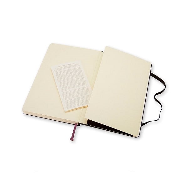 Moleskine Cuaderno Classic Liso Tapa Dura Negra Talla L