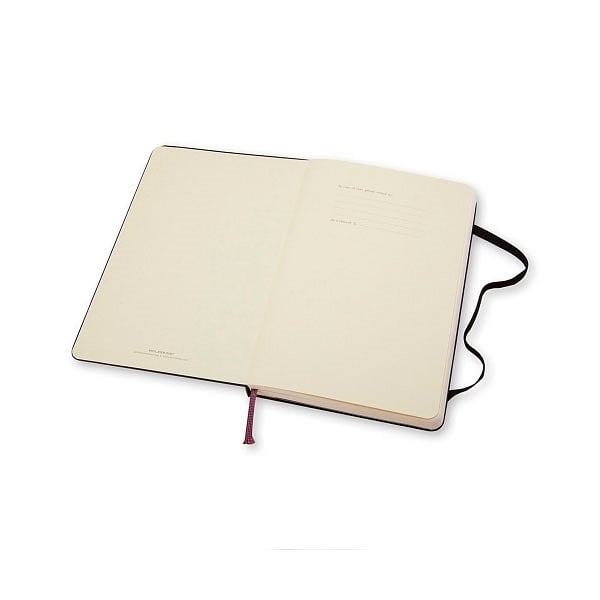 Moleskine Cuaderno Classic Liso Tapa Dura Negra Talla L