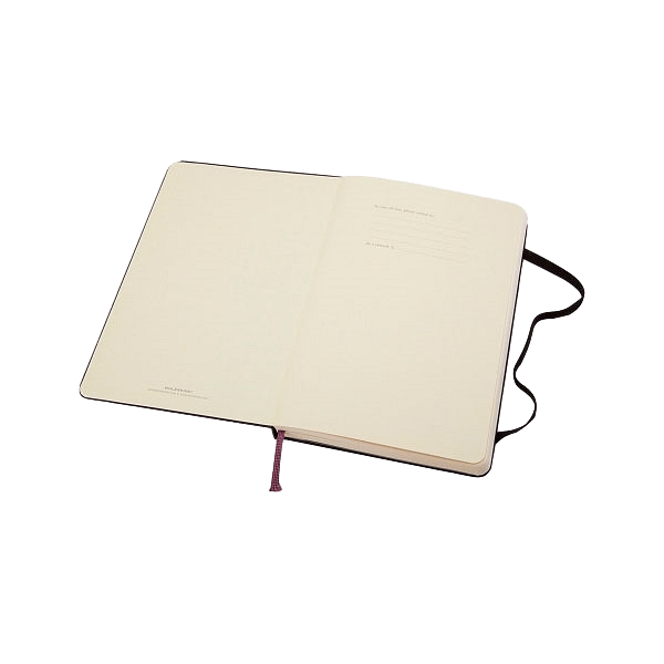 Moleskine Cuaderno Classic Liso Tapa Dura Negra Talla L