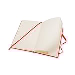 Moleskine Cuaderno Classic Liso Tapa Dura Roja Talla L