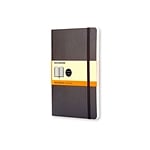 Moleskine Cuaderno Classic Rayas Tapa Blanda Negra Talla P