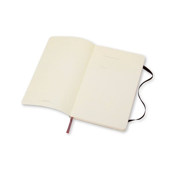 Moleskine Cuaderno Classic Rayas Tapa Blanda Negra Talla P