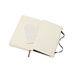 Moleskine Cuaderno Classic Rayas Tapa Blanda Negra Talla P