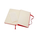 Moleskine Cuaderno Classic Rayas Tapa Dura Roja Talla P