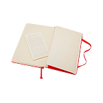 Moleskine Cuaderno Classic Rayas Tapa Dura Roja Talla P