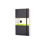 Moleskine Cuaderno Classic Liso Tapa Blanda Negro Talla P