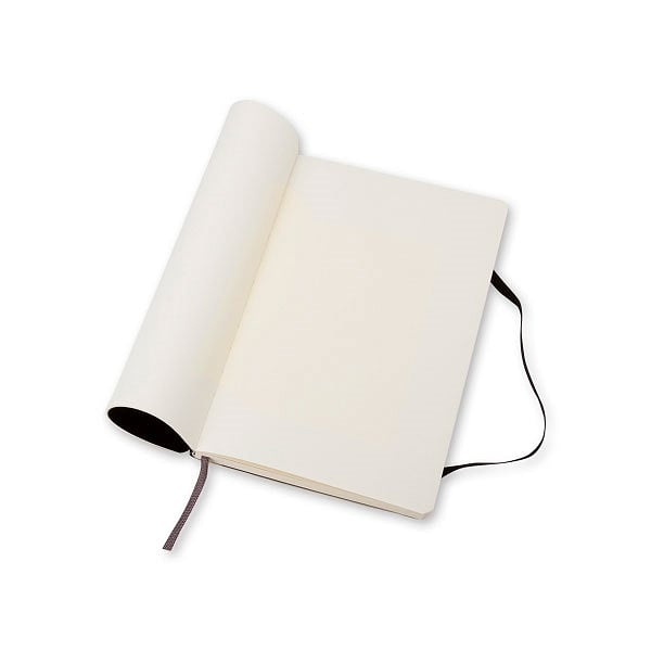 Moleskine Cuaderno Classic Liso Tapa Blanda Negro Talla P