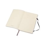 Moleskine Cuaderno Classic Liso Tapa Blanda Negro Talla P