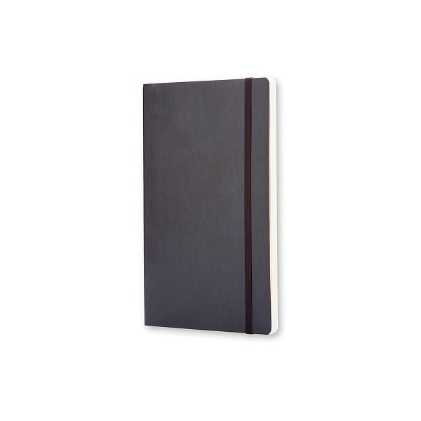 Moleskine Cuaderno Classic Liso Tapa Blanda Negro Talla P