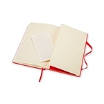 Moleskine Cuaderno Classic Liso Tapa Dura Roja Talla P