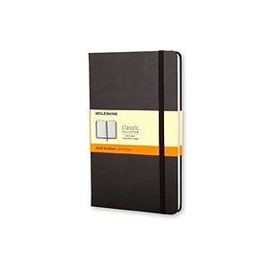 Moleskine Cuaderno Classic Rayas Tapa Dura Negra Talla P