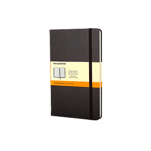 Moleskine Cuaderno Classic Rayas Tapa Dura Negra Talla P