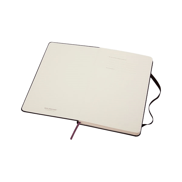 Moleskine Cuaderno Classic Rayas Tapa Dura Negra Talla P
