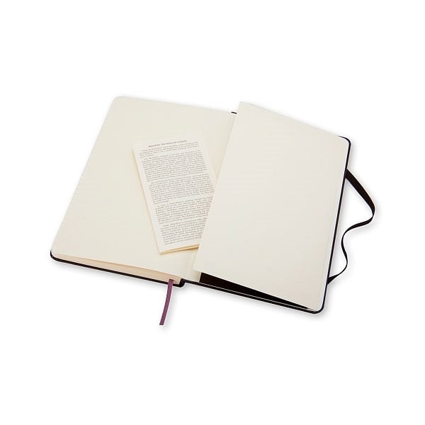 Moleskine Cuaderno Classic Rayas Tapa Dura Negra Talla P
