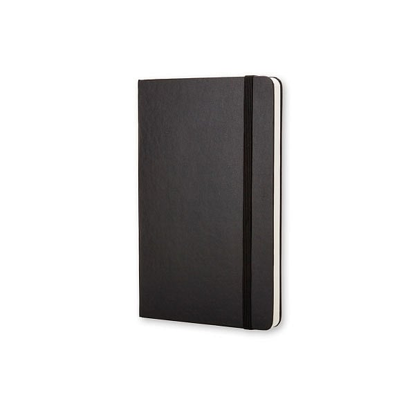 Moleskine Cuaderno Classic Rayas Tapa Dura Negra Talla P