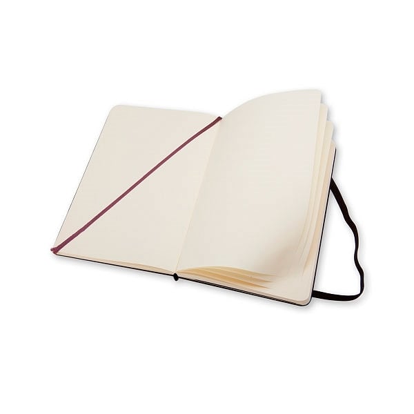 Moleskine Cuaderno Classic Liso Tapa Dura Negro Talla P