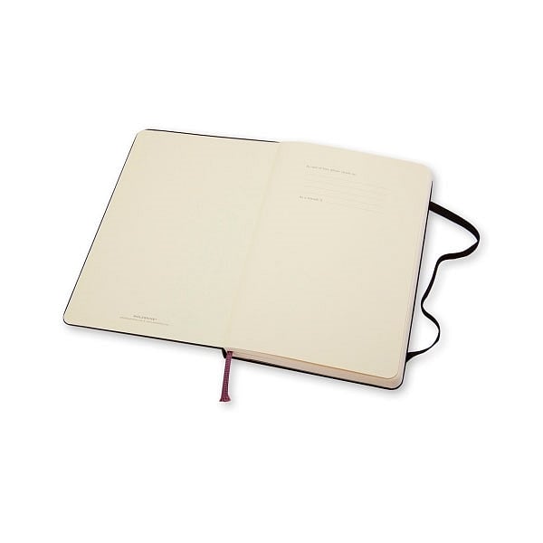 Moleskine Cuaderno Classic Liso Tapa Dura Negro Talla P