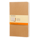 Moleskine Cuaderno Cahier Journals Pack de 3 Rayado Marrón Kraft Talla L Moleskine Cuaderno Cahier Journals Pack de 3 Rayado Marrón Kraft Talla L