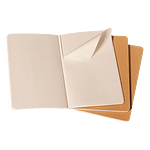 Moleskine Cuaderno Cahier Journals Pack de 3 Rayado Marrón Kraft Talla L Moleskine Cuaderno Cahier Journals Pack de 3 Rayado Marrón Kraft Talla L