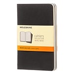 Moleskine Cuaderno Cahier Journals Pack de 3 Rayado Negro Talla P 9x14cm