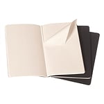 Moleskine Cuaderno Cahier Journals Pack de 3 Rayado Negro Talla P 9x14cm