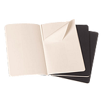 Moleskine Cuaderno Cahier Journals Pack de 3 Lisa Negro Talla P 9x14cm Moleskine Cuaderno Cahier Journals Pack de 3 Lisa Negro Talla P 9x14cm