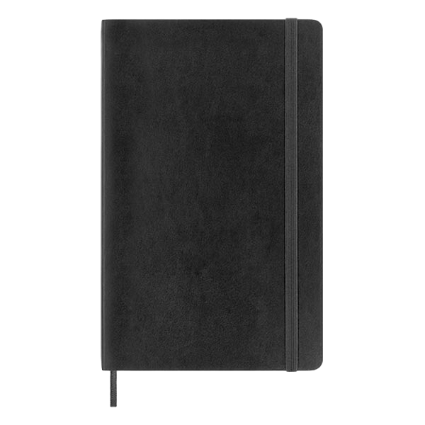 Moleskine Cuaderno Classic Tapa Blanda Cuadrícula Negro Talla L 13x21cm