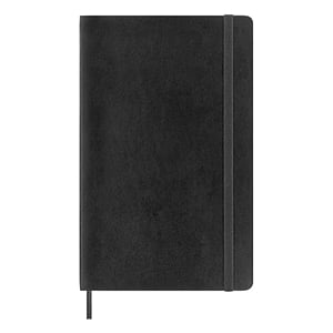 Moleskine Cuaderno Classic Tapa Blanda Cuadrícula Negro Talla L 13x21cm