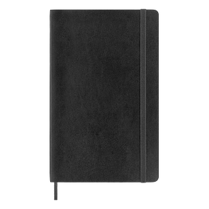 Moleskine Cuaderno Classic Tapa Blanda Cuadrícula Negro Talla L 13x21cm