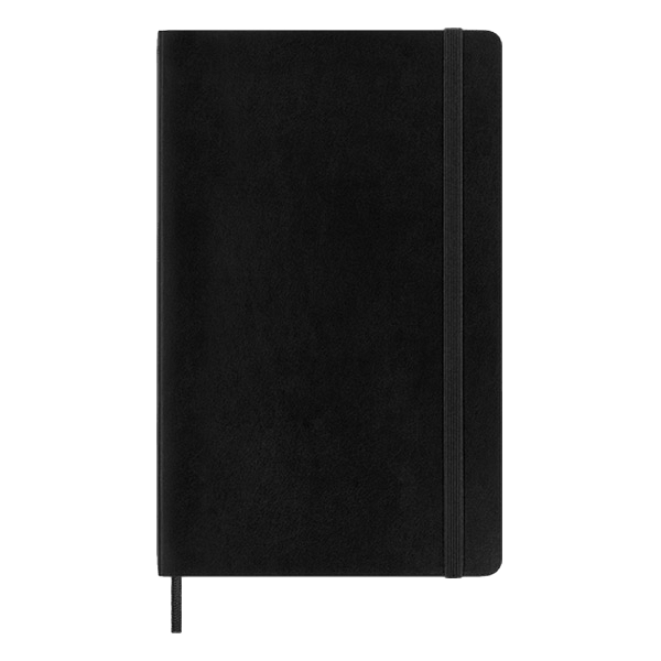 Moleskine Cuaderno Classic Tapa Blanda Lisa Negro Talla L 13x21cm