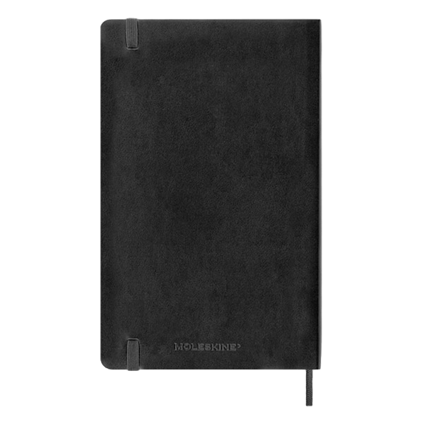 Moleskine Cuaderno Classic Tapa Blanda Lisa Negro Talla L 13x21cm