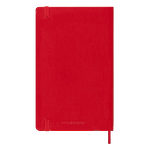 Moleskine Cuaderno Classic Tapa Blanda Rayado Rojo Escarlata Talla L 13x21cm