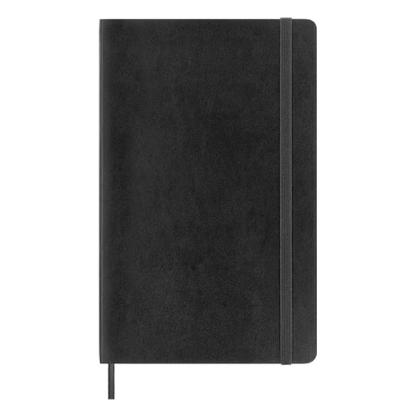 Moleskine Cuaderno Classic Tapa Blanda Rayado Negro Talla L 13x21cm