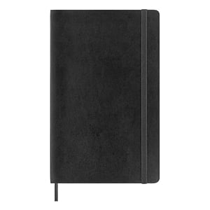 Moleskine Cuaderno Classic Tapa Blanda Rayado Negro Talla L 13x21cm