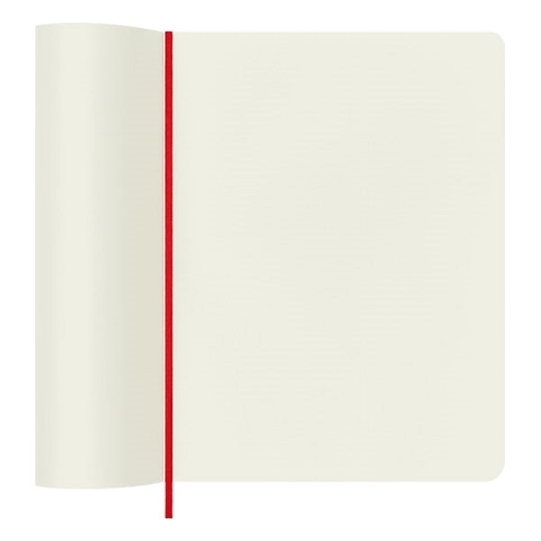 Moleskine Cuaderno Classic Tapa Blanda Liso Rojo Escarlata Talla XL 19x25cm