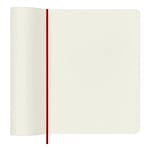 Moleskine Cuaderno Classic Tapa Blanda Liso Rojo Escarlata Talla XL 19x25cm