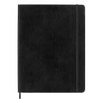 Moleskine Cuaderno Classic Tapa Blanda Rayado Negro Talla XL 19x25cm