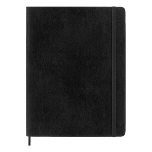 Moleskine Cuaderno Classic Tapa Blanda Rayado Negro Talla XL 19x25cm