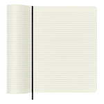 Moleskine Cuaderno Classic Tapa Blanda Rayado Negro Talla XL 19x25cm