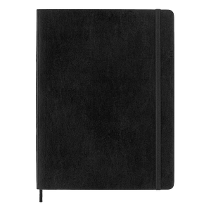 Moleskine Cuaderno Classic Tapa Blanda Cuadrícula Negro Talla XL 19x25cm