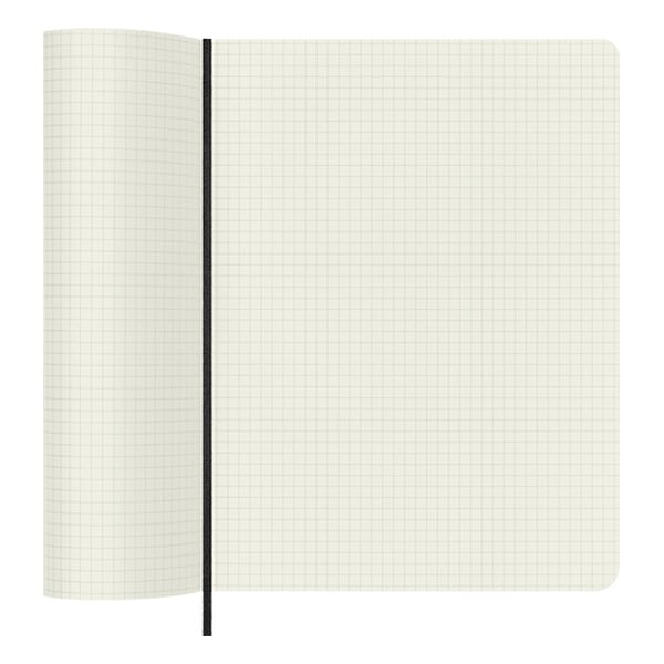 Moleskine Cuaderno Classic Tapa Blanda Cuadrícula Negro Talla XL 19x25cm