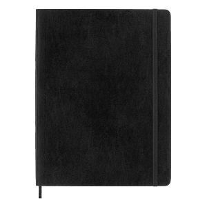 Moleskine Cuaderno Classic Tapa Blanda Lisa Negro Talla XL 19x25cm